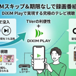もうCMでイライラしない！DiXiM Playで叶える快適なテレビ視聴体験！